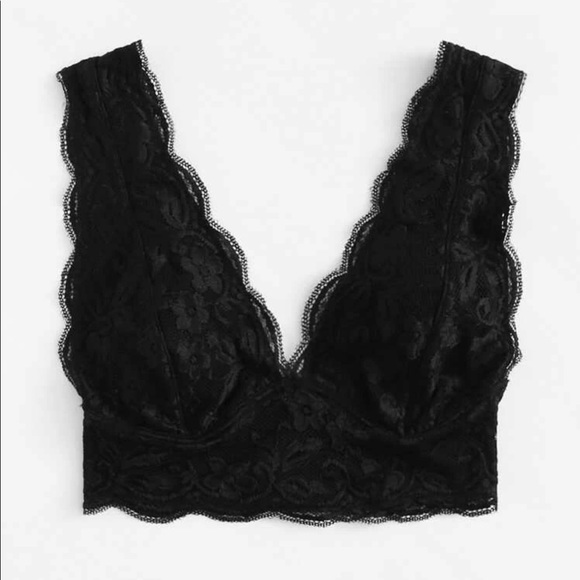 Other - Lace bralette black